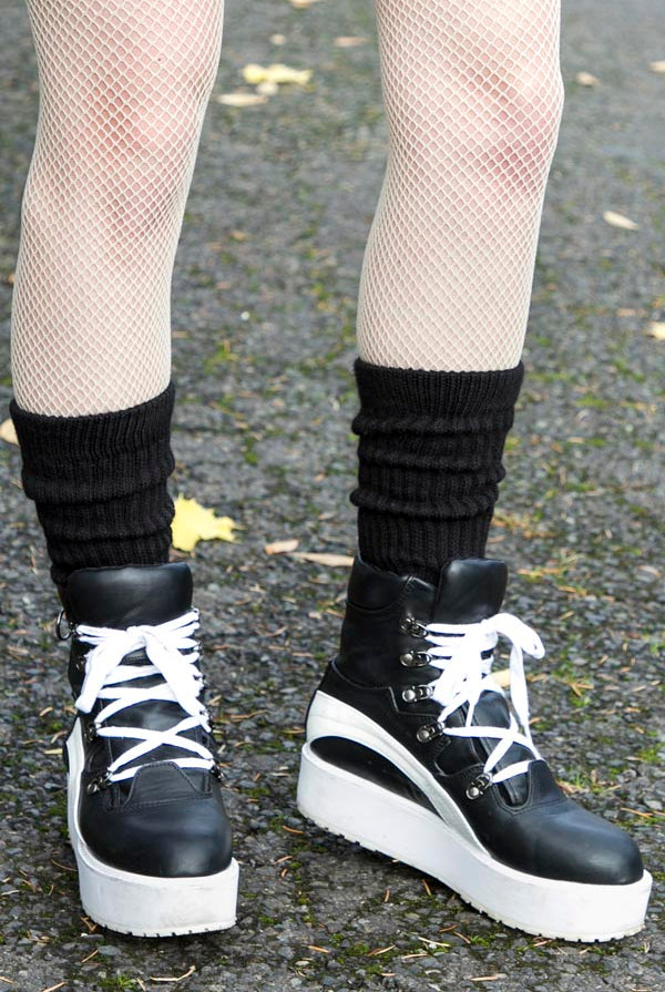 Cozy Slouch Socks - Black