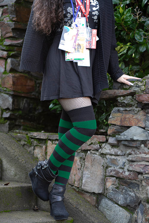 Extraordinary Programming Socks - Black/Kelly