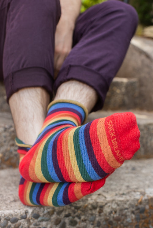 XL-FOOT Over the Rainbow Roll Top Crew