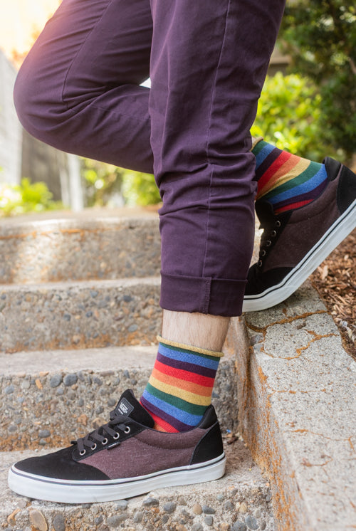XL-FOOT Over the Rainbow Roll Top Crew