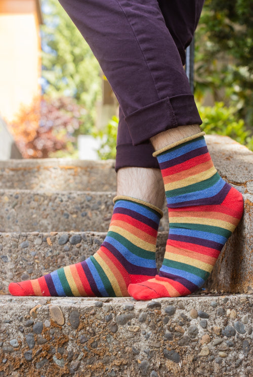 XL-FOOT Over the Rainbow Roll Top Crew