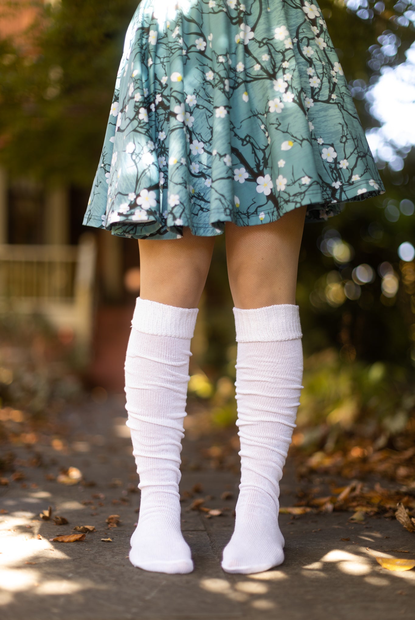 O Basics Knee Socks - white