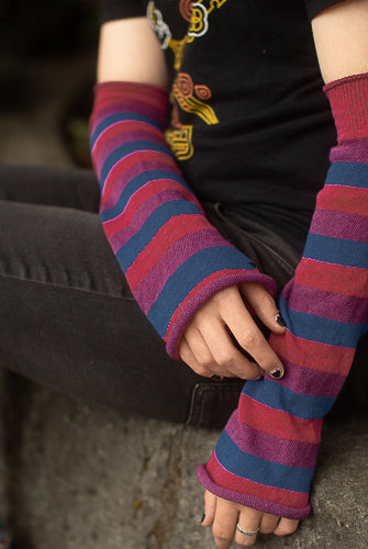 Pride Stripes Arm Warmers - bisexual