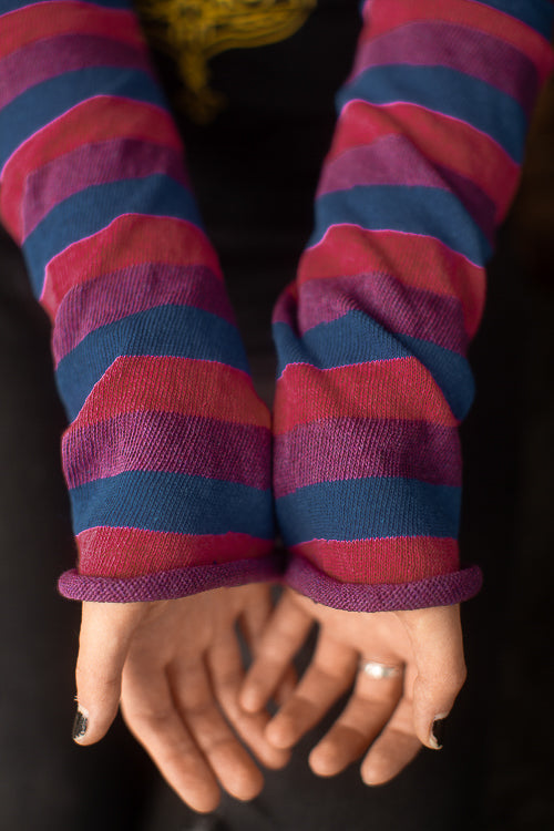 Pride Stripes Arm Warmers - bisexual