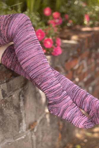 Space Dyed Knee Socks - Pink Arcade