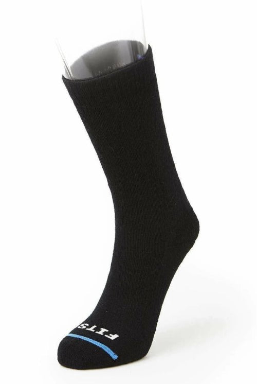 Medium Hiker Wool Crew - Black