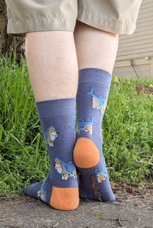 Corgi Sharks Crew - Large