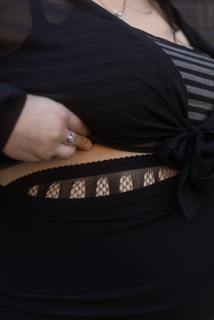 Plus Size Harlequin Net Tights