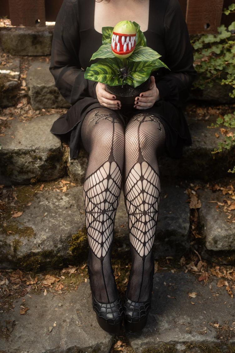 Itsy Bitsy Spider Net Tights