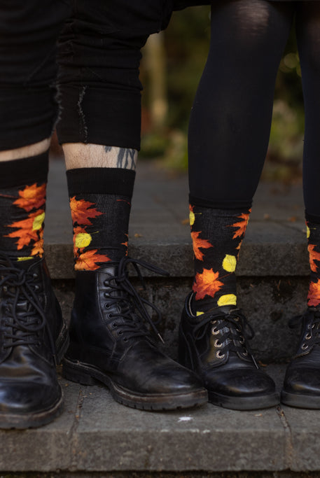 Fall Leaves Crew - Large