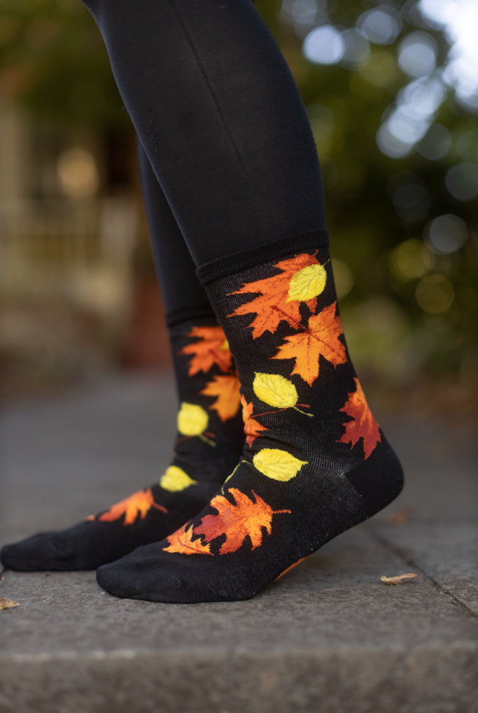 Fall Leaves Crew - Medium