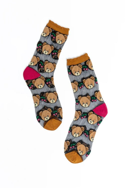 Teddy Bear Sheer Crew