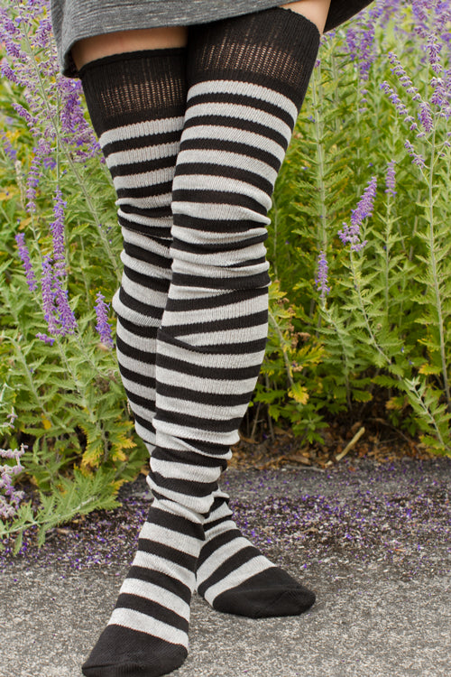 Super Stripes Longer - Black/Grey