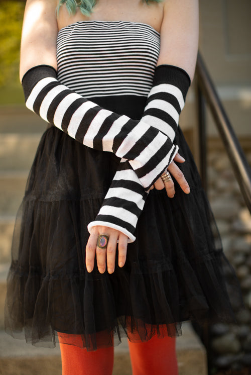 M Sleeves - black/white
