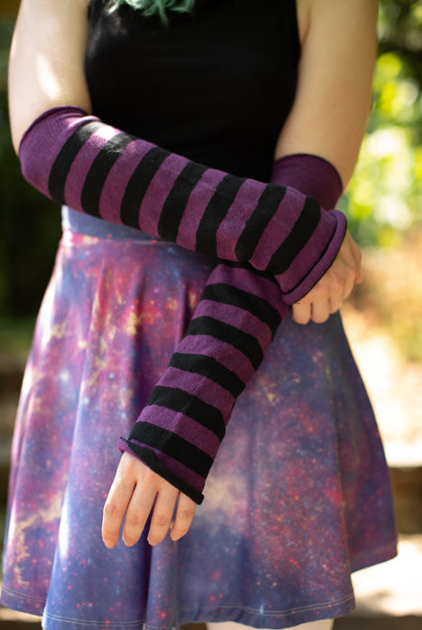 M Sleeves - purple/black