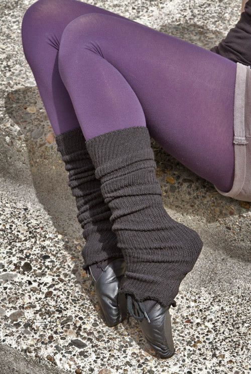 Shorty Scrunchable Warmers - black