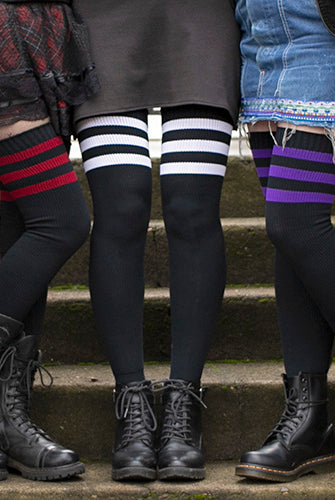 Americana Gothic Thigh High Socks