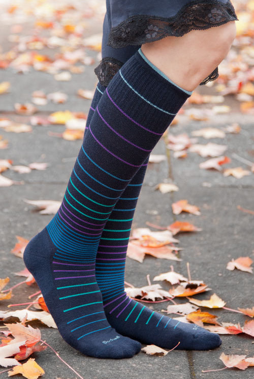 Circulator Compression Knee High - Navy