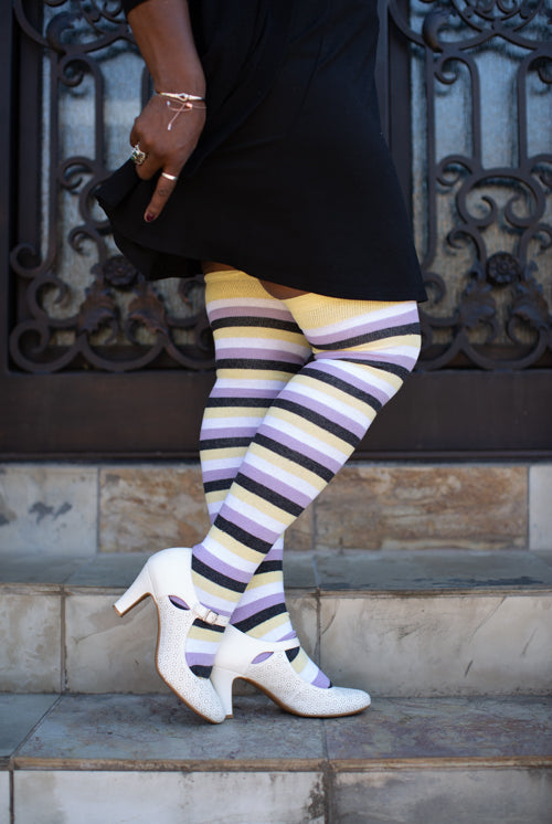 Longer Pride Stripes Extraordinary Tube Socks - Nonbinary