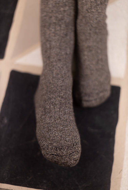 The Alaskan Thigh High – Merino Wool Socks - Cinder