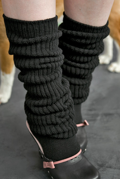 Harajuku Scrunchy Socks - Black