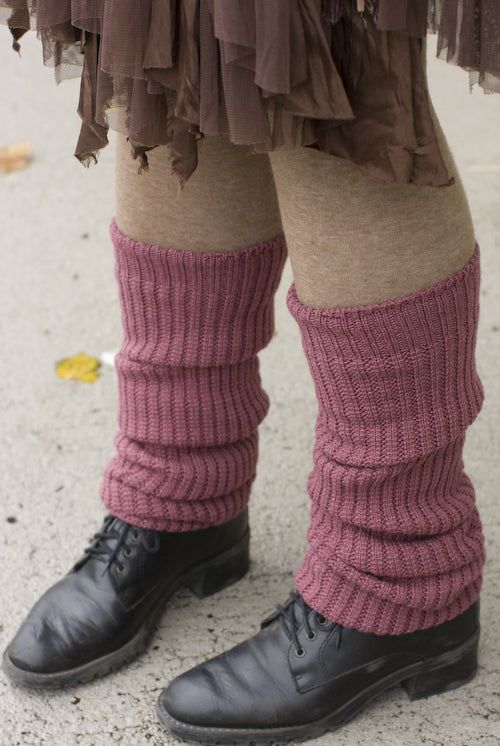 Harajuku Scrunchy Socks - Rose