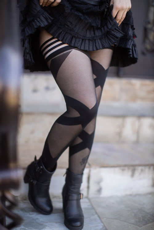 Jackie Ballet Thigh High with Stay-Up Top