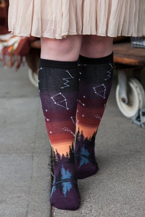 Under the Stars Knee High - Afterglow