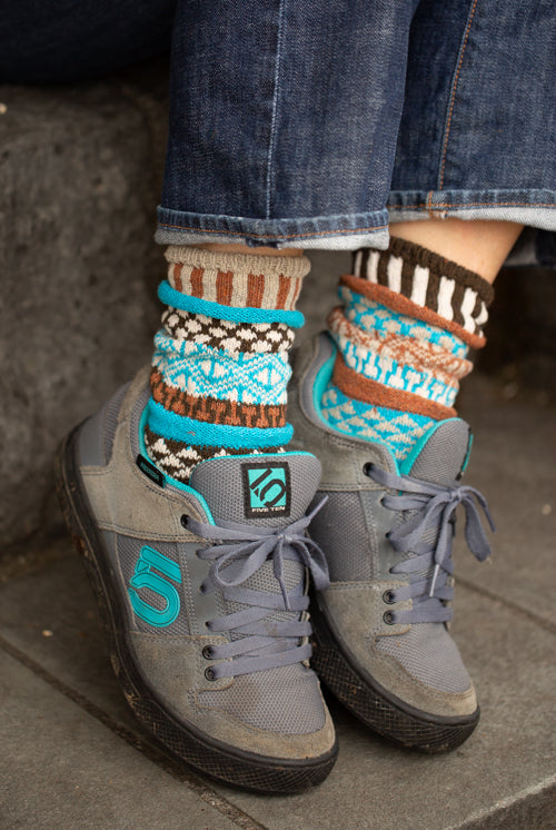 Walnut Wool Crew