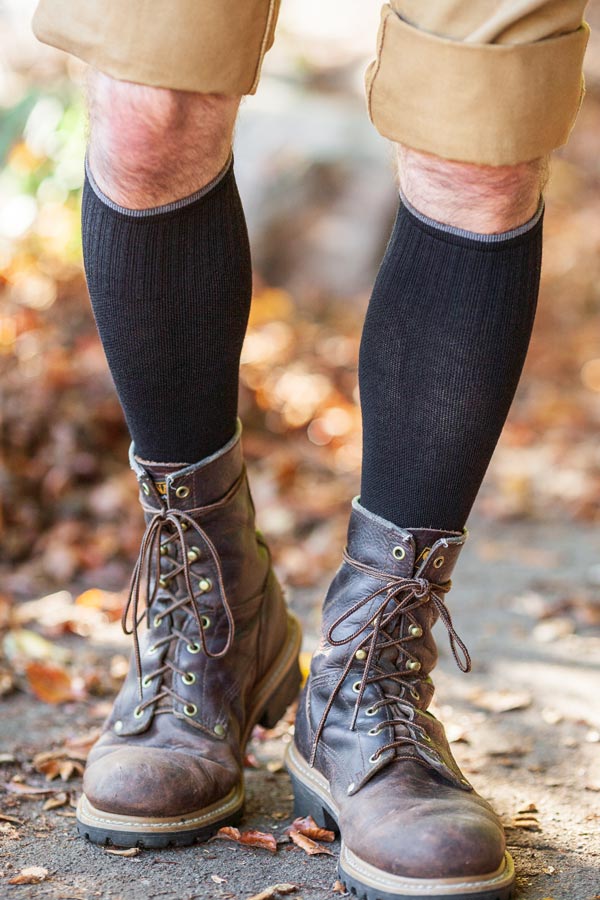 Men's Elevation Compression Knee High - Black