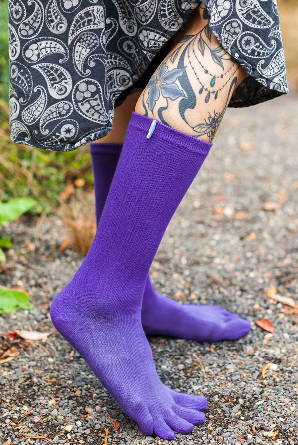Classic ToeToe Socks - Purple