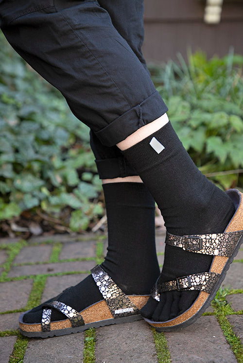 Wool Classic ToeToe Socks - Black