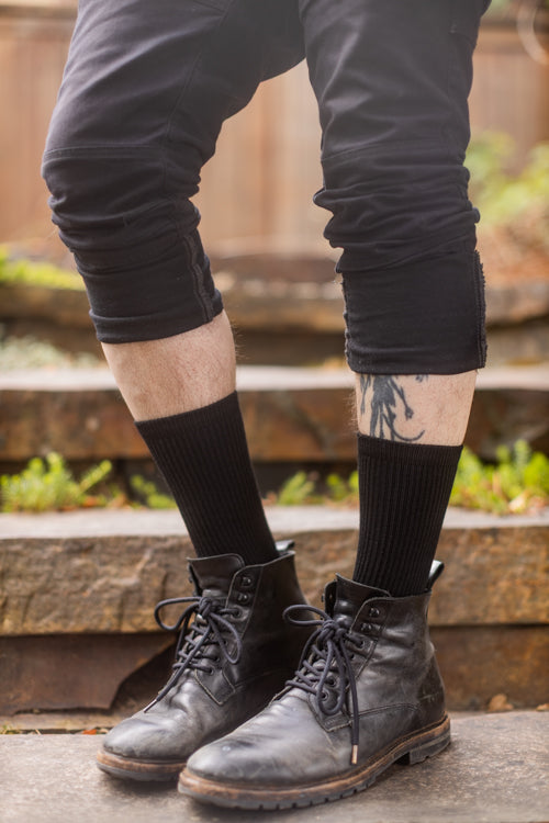 Just Black Socks