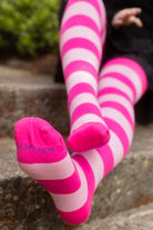 Extraordinary Programming Socks - Neon Pink & Rose Pink