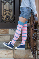 Original Pride Thigh High Socks - Trans