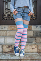 Original Pride Thigh High Socks - Trans