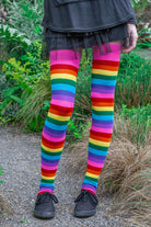 XL Foot Longer Original Pride Stripes Socks - Gilbert Baker's Rainbow