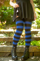 Longer Extraordinary Programming Socks - Black/Royal