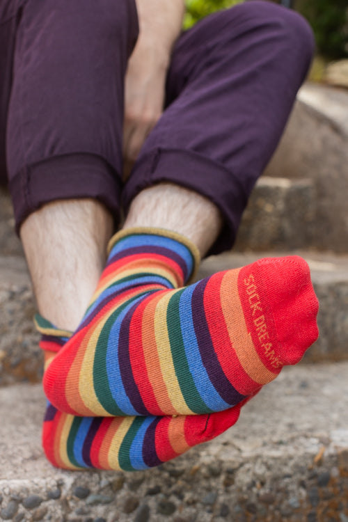 XL-FOOT Over the Rainbow Roll Top Crew