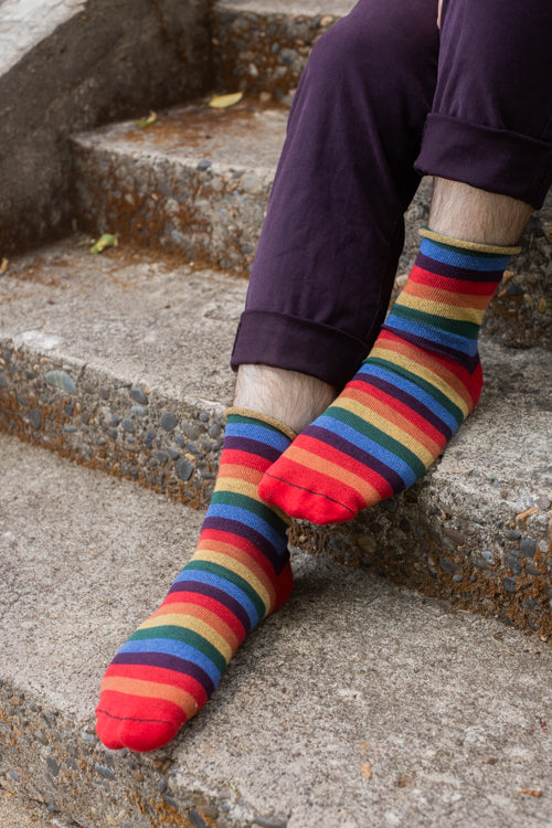 XL-FOOT Over the Rainbow Roll Top Crew