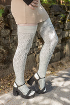Organic Faceted Extraordinary Thigh High - Selenite