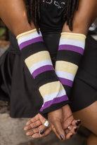 Pride Stripes Arm Warmers - Nonbinary