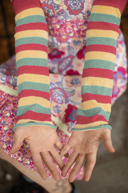 Pride Stripes Arm Warmers - pansexual