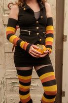 Trick or Treat Stripes Warmers