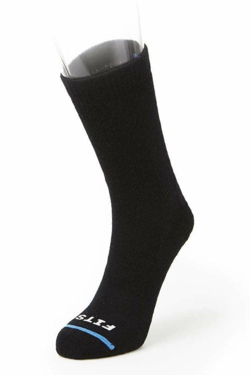 Medium Hiker Wool Crew - Black