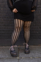 Plus Size Harlequin Net Tights