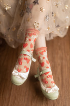 Strawberry Daisy Sheer Crew