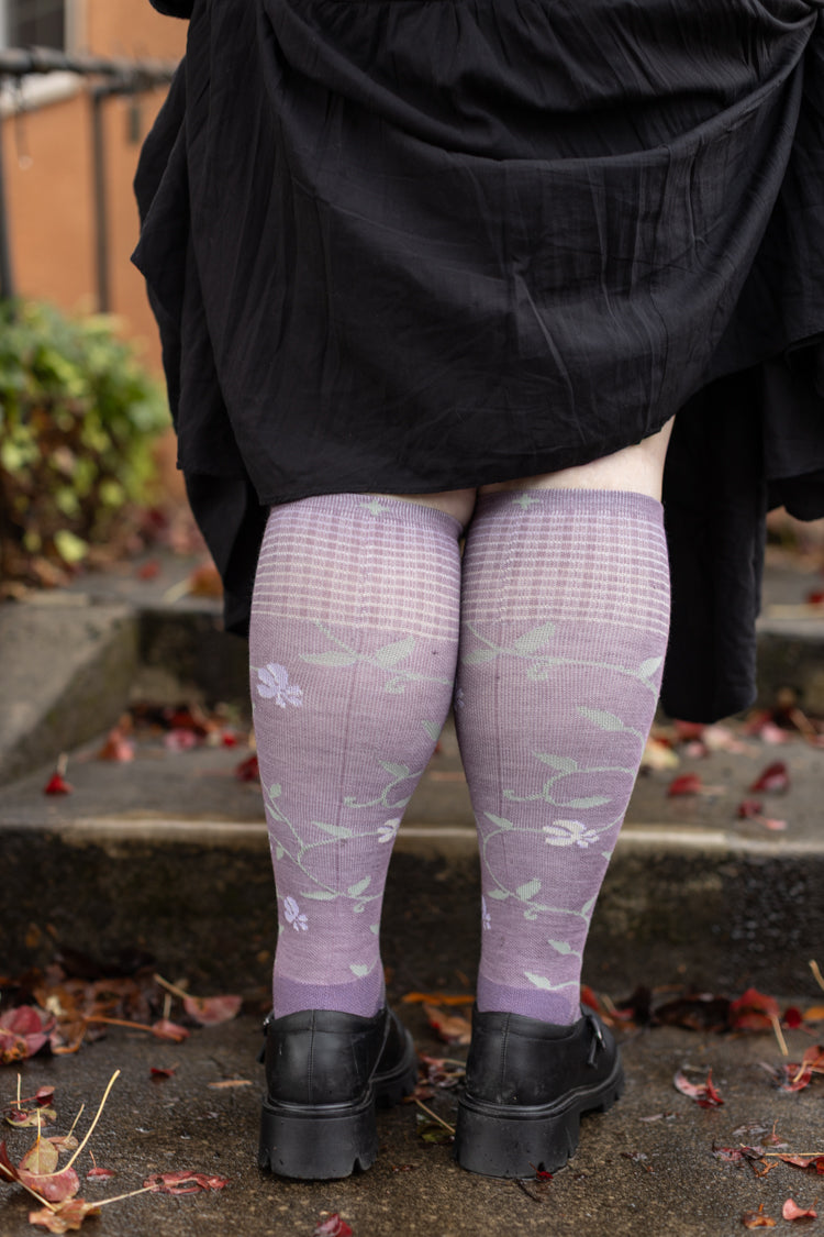 Full Sun Compression Knee High - Orchid