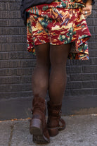 Wilma Cotton Tights - Brown Marrone