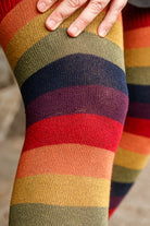 Imperfect! Harvest Rainbow Extraordinary Thigh High Socks